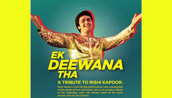 Zee Cinema pays tribute to Hindi cinema&#039;s prince of hearts Rishi Kapoor 