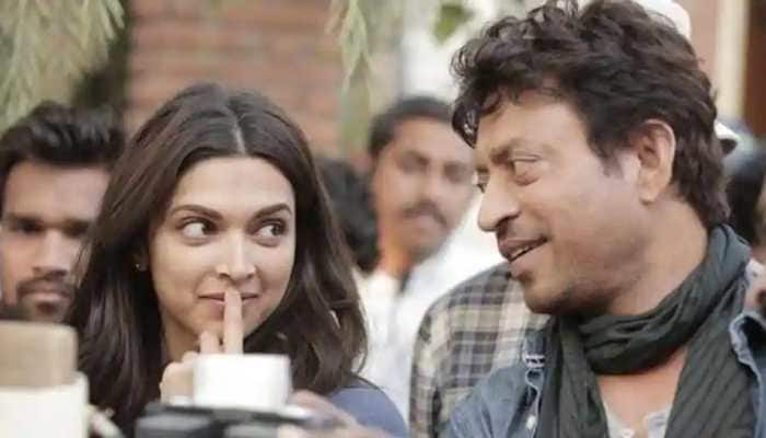 Deepika Padukone playing tennis with Irrfan Khan on &#039;Piku&#039; sets in this old video is making us all say &#039;please come back&#039; - Watch 