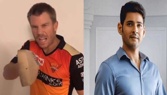 David Warner imitates Mahesh Babu&#039;s famous dialogue from blockbuster &#039;Pokiri&#039;--Watch