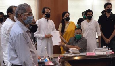 Uddhav Thackeray files nomination for Maharashtra Legislative Council