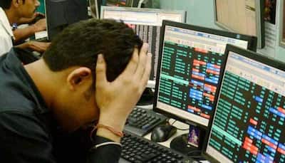 Sensex falls over 400 points, Nifty drops 100 points