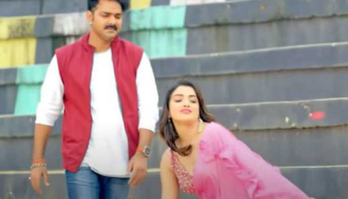 Bhojpuri superstars Aamrapali Dubey and Pawan Singh’s romantic song ‘Ae Shona’ is here to rule YouTube