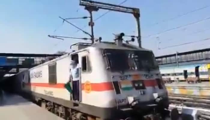 New Delhi-Bilaspur Rajdhani Superfast train resumes operation with 1,177 passengers