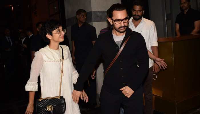 Bollywood news: Aamir Khan attends funeral of his assistant Amos with wife Kiran Rao