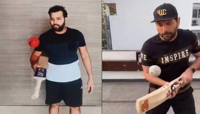 Rohit Sharma gives Yuvraj Singh&#039;s &#039;Keep It Up&#039; challenge a twist