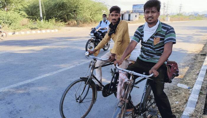 Two migrant workers in Tamil Nadu to peddle 1860 km, cross six states to reach home in Uttar Pradesh