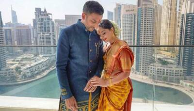 Marathi actress Sonalee Kulkarni introduces fiancé Kunal Benodekar, shares engagement pics!