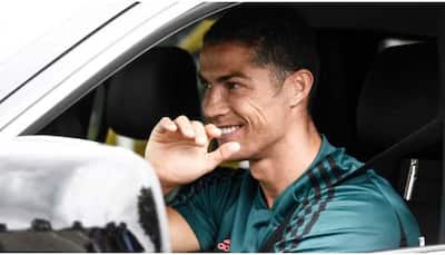 Cristiano Ronaldo returns to Juventus training after two months