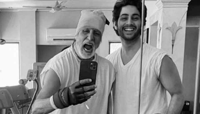 Amitabh Bachchan and grandson Agastya Nanda hit the gym together, can’t get cooler than this