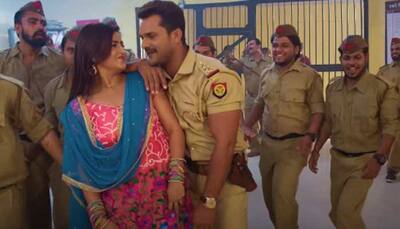 Khesari Lal Yadav-Akanksha Awasthi's 'A Ho Madame Ji Maan Jaiye' song from 'Dabang Sarkar' creates a storm online - Watch