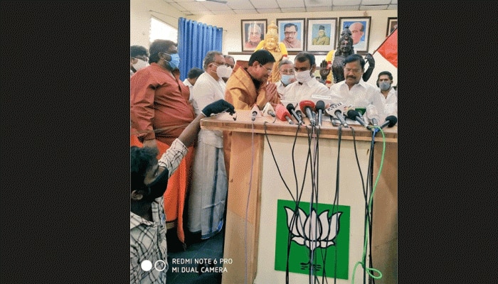 Ex-DMK General Secretary Duraisamy joins Tamil Nadu BJP