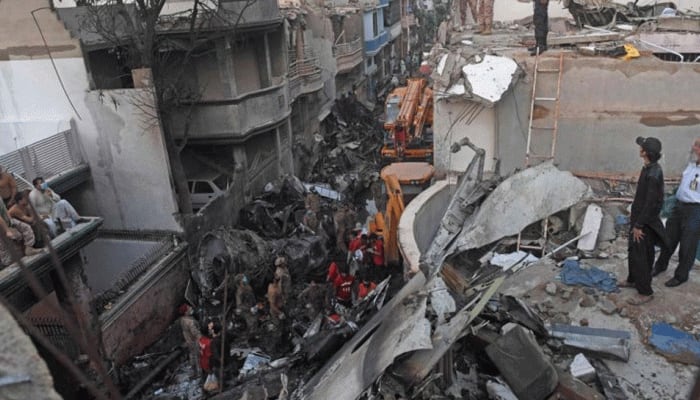 Pakistan plane crash: Authorities conduct DNA tests to identify charred bodies 