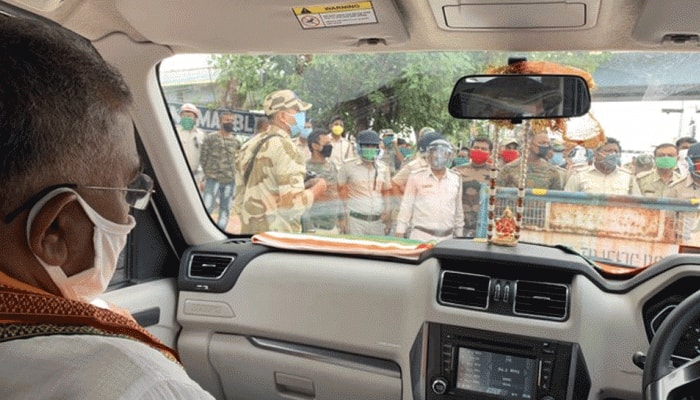 Bengal BJP president Dilip Ghosh stopped from visiting cyclone-affected areas, police says he didn&#039;t have permission