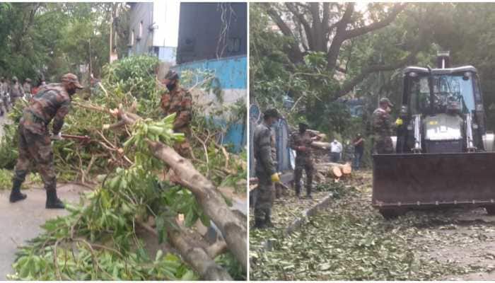 Indian Army deploys 5 columns to aid West Bengal after Cyclone Amphan wreaks havoc