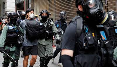 Riot police deployed across Hong Kong as US-China tensions rise