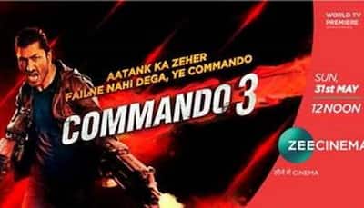 World TV Premiere of Vidyut Jammwal's 'Commando 3' on Zee Cinema