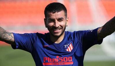 Atletico Madrid forward Angel Correa suffers muscle injury in training