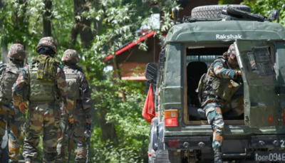 Encounter underway between security forces, terrorists in Anantnag district of Jammu and Kashmir