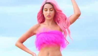 Watch: When Nora Fatehi surprised fans with her pink hair and sizzling dance moves 