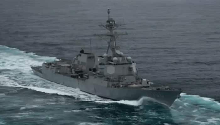 US Navy Theodore Roosevelt returns to sea after being sidelined due to coronavirus COVID-19