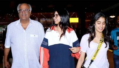 Boney Kapoor and daughters Janhvi, Khushi's quarantine ends, house staff recovers and tests negative for coronavirus COVID-19