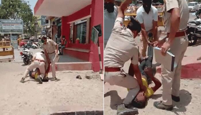 Policemen thrash man in Rajasthan's Jodhpur for not wearing mask, video goes viral