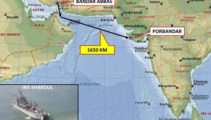 INS Shardul to bring back over 200 stranded Indians from Iran