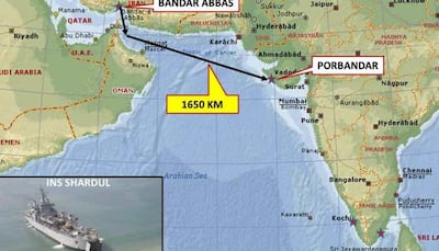 INS Shardul to bring back over 200 stranded Indians from Iran