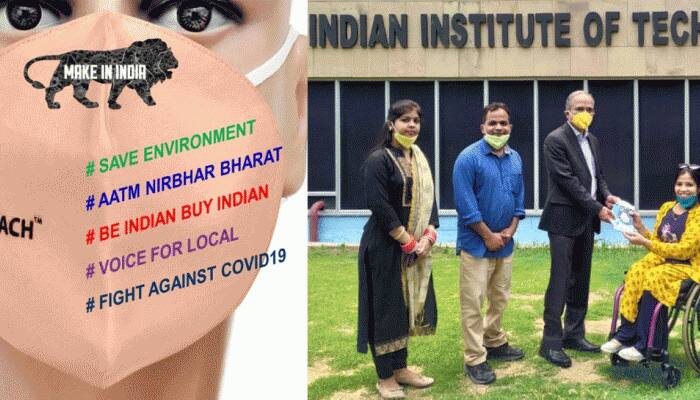 Kawach mask, a product of IIT Delhi startup ETEX, training and boosting employment for society, making people ‘Aatm Nirbhar’