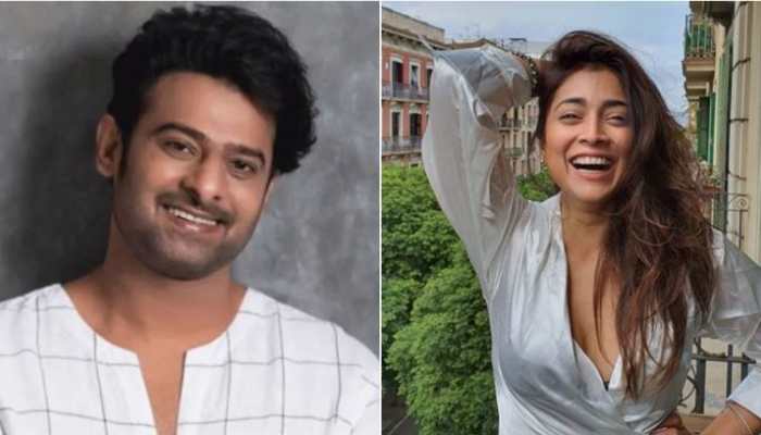 Prabhas has a fan in actress Shriya Saran, says he has ‘mesmerising eyes’