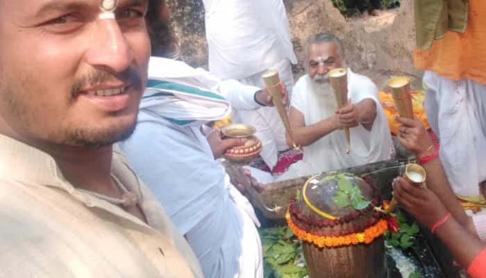 Ram Janmabhoomi: Rudrabhishek held at Kuber Tila in presence of saints 