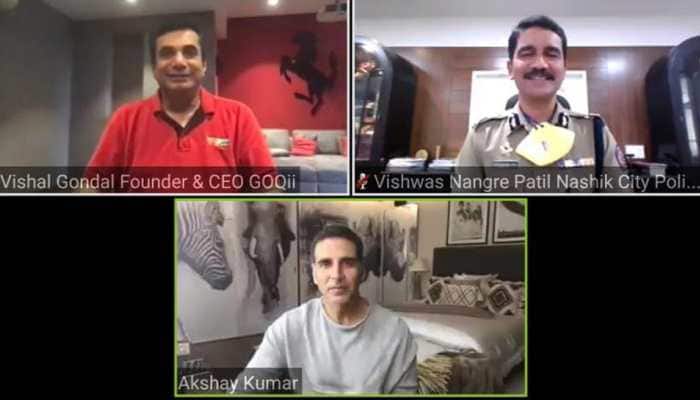 Akshay Kumar joins Nashik City Police to launch centralized online health system for police force