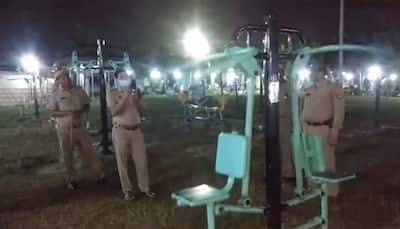 Jhansi park's 'ghost exercise' video goes viral, cops say miscreants will be in a 'haunted' lockup soon