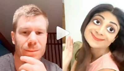 Viral video: David Warner's hilarious TikTok duet with Shilpa Shetty will make you ROFL - Watch