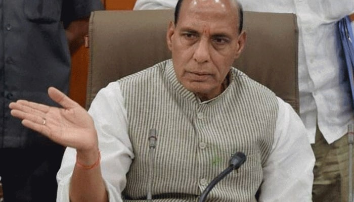 Defence Minister Rajnath Singh to hold &#039;Jammu &amp; Kashmir Jan Samvad rally&#039; via video conferencing today