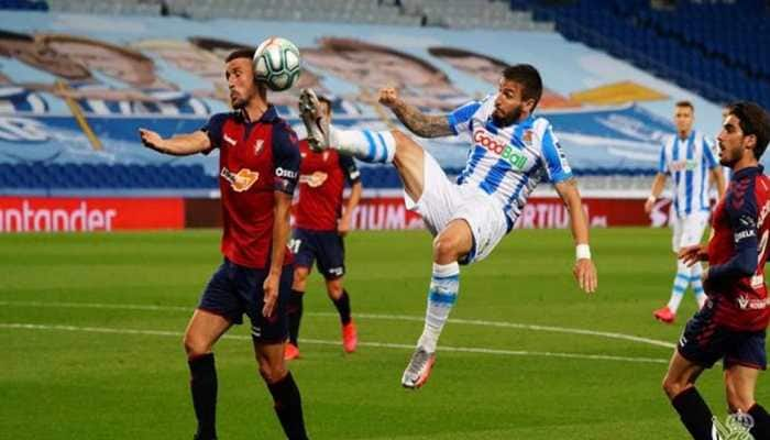 Real Sociedad held 1-1 by Osasuna in La Liga clash 