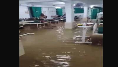 Rainwater enters emergency ward of COVID-19 Hospital in Maharashtra