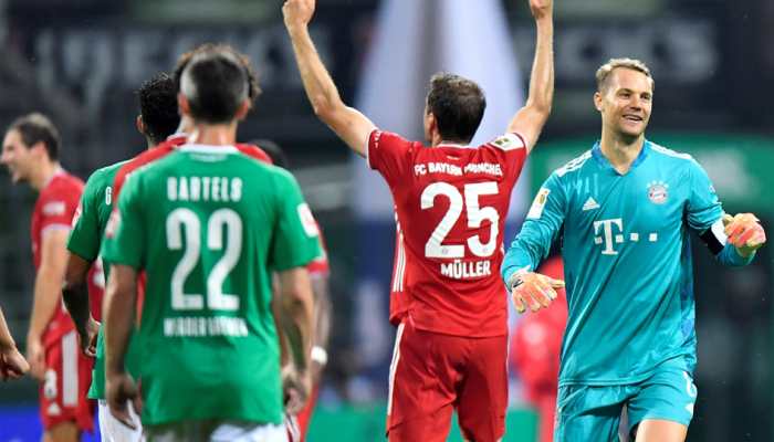 Bayern Munich win historic 8th consecutive Bundesliga title 