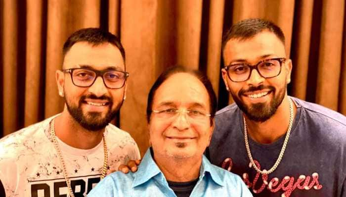 Pandya brothers share emotional posts on Father&#039;s Day 2020