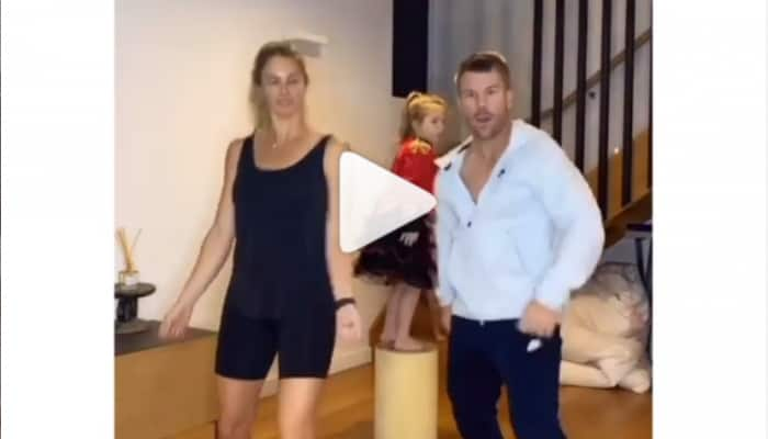 David Warner, wife Candice once again groove to Bollywood track--Watch