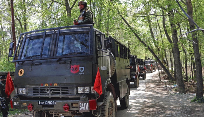 Terrorist hideout busted in Harwan village in Jammu and Kashmir&#039;s Srinagar; grenades, AK magazine recovered