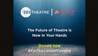 Zee Theatre gives back to the Theatre Community affected by the pandemic