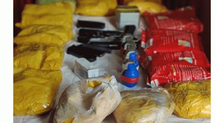 Narco-terror module busted in J&amp;K's Kupwara; 2 terrorists held, drugs worth Rs 65 cr seized