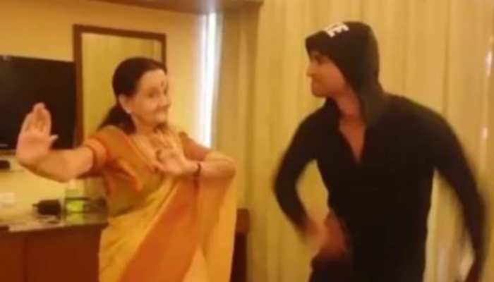 Sushant Singh Rajput and &#039;Dil Bechara&#039; co-star Subbalakshmi&#039;s happy dance in this viral video will leave you with bittersweet feeling