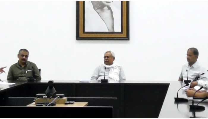 Bihar CM Nitish Kumar holds meeting to review increasing level of Mahananda, Kosi Bagmati, Gandak rivers