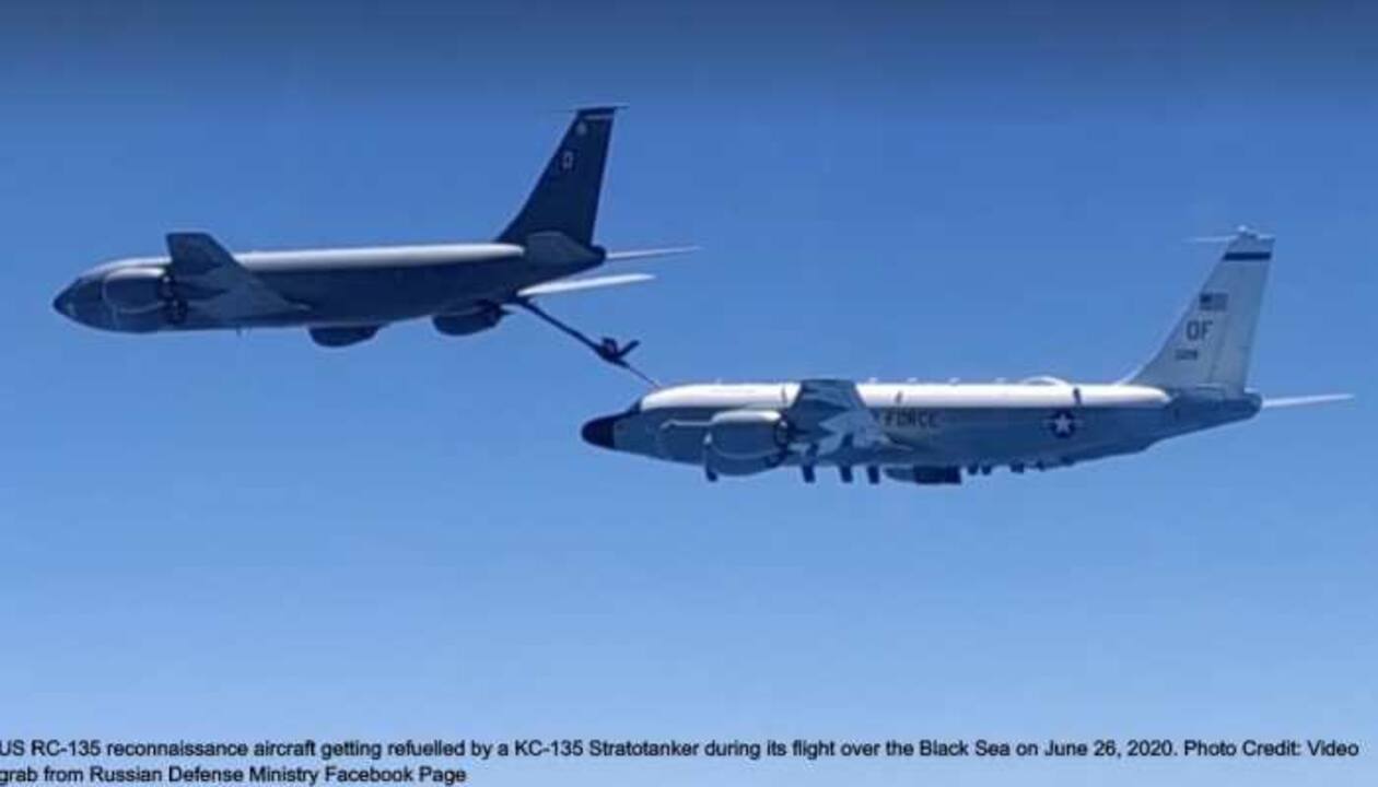 Russian Sukhoi Su-30 Intercepts Us P-8 Poseidon, Rc-135 Reconnaissance Plane,  Kc-135 Stratotanker Over Black Sea | World News | Zee News