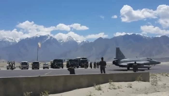 Chinese fighter aircraft spotted at Skardu airbase in PoK amid Sino-India border row