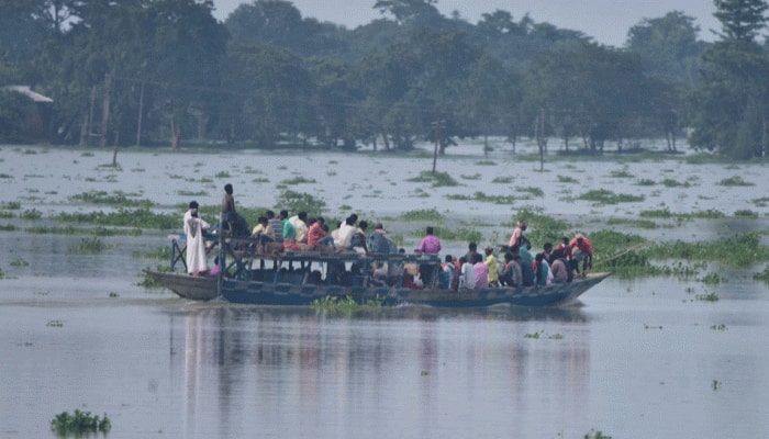 Assam floods affect 25 districts, 24 dead, several affected 