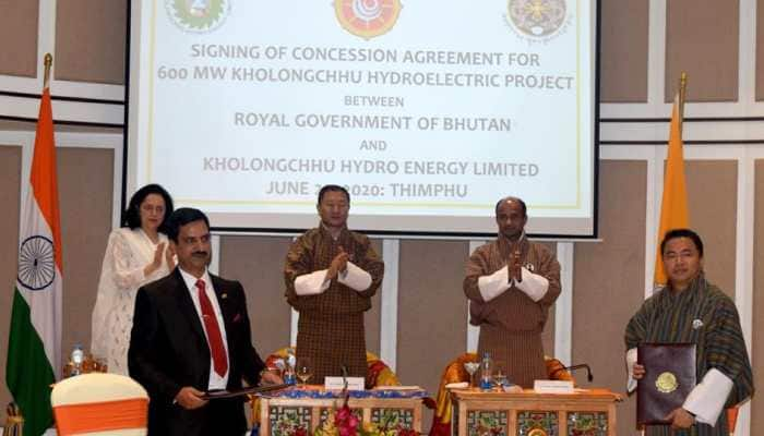 India, Bhutan sign 600 MW Kholongchhu hydroelectric project agreement