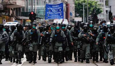 Hong Kong police makes first arrest under new security law